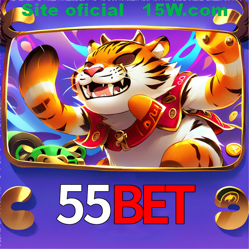Imagem promocional da 55Bet mostrando a plataforma e suas vantagens